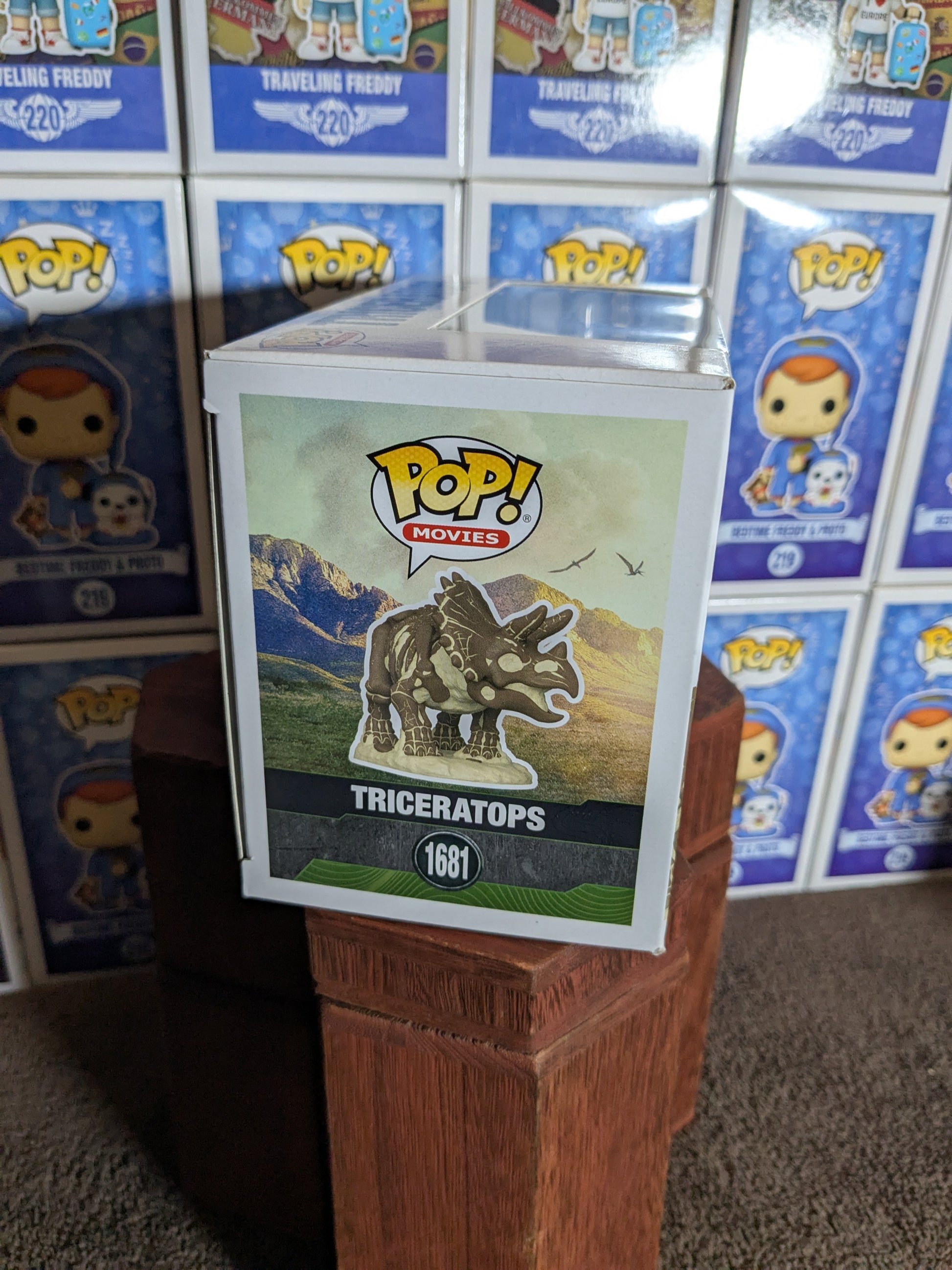 Funko pop 1681 : Triceratops (Fossil) - CapyToys