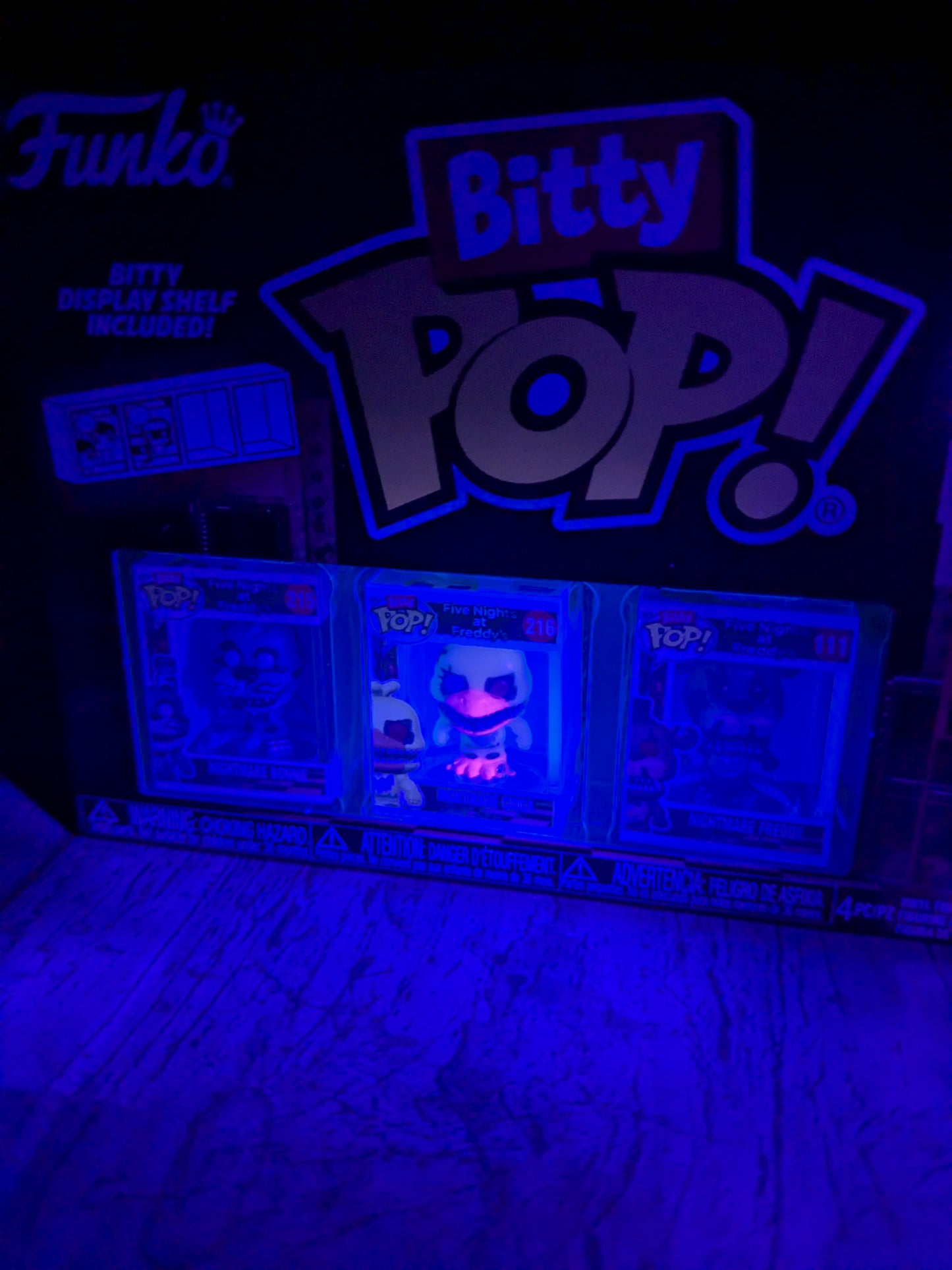 Funko bitty pop : Nightmare Bonnie / Nightmare Chica / Nightmare Freddy / Mystery