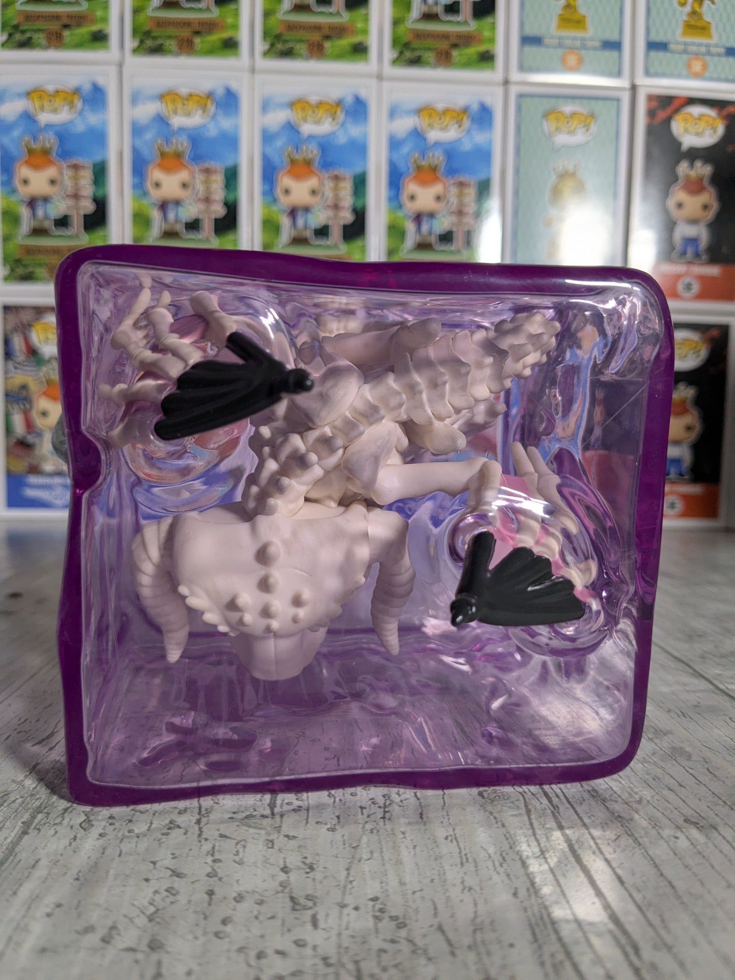 Funko pop 1069 : Gelatinous Cube with Dracolich (Glow/Opened/ Damaged Plastic)