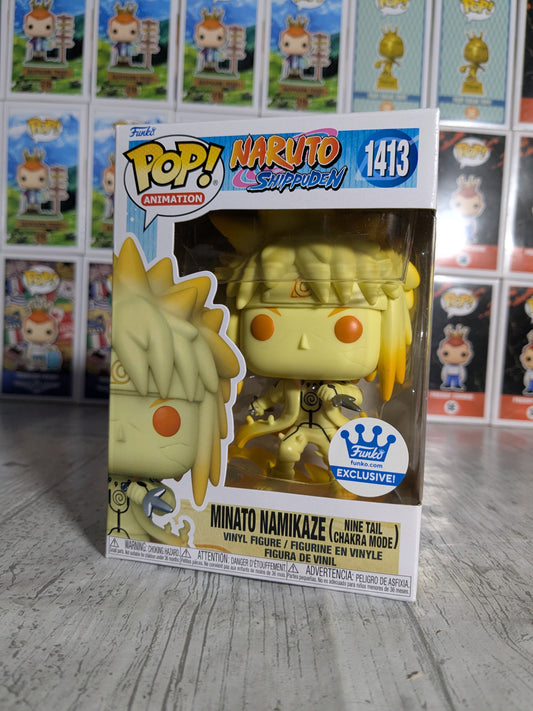 Funko pop 1413 : Minato Namikaze Nine Tail Chakra Mode