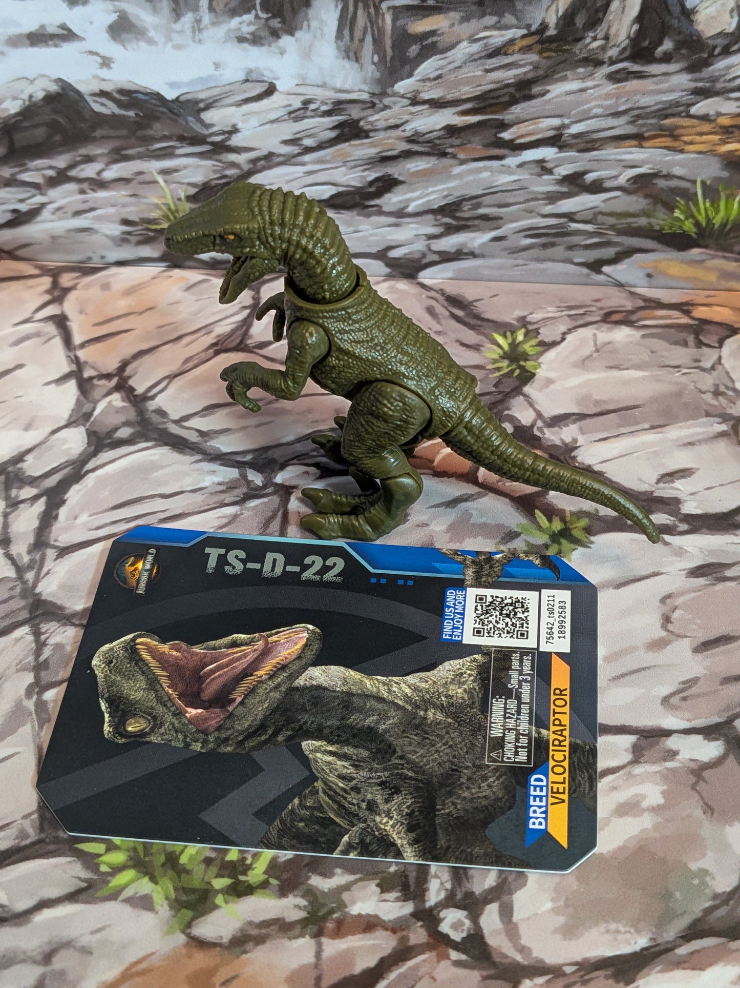 Blokees - Jurassic World Terraventure Ts02 - Velociraptor (~9cm)