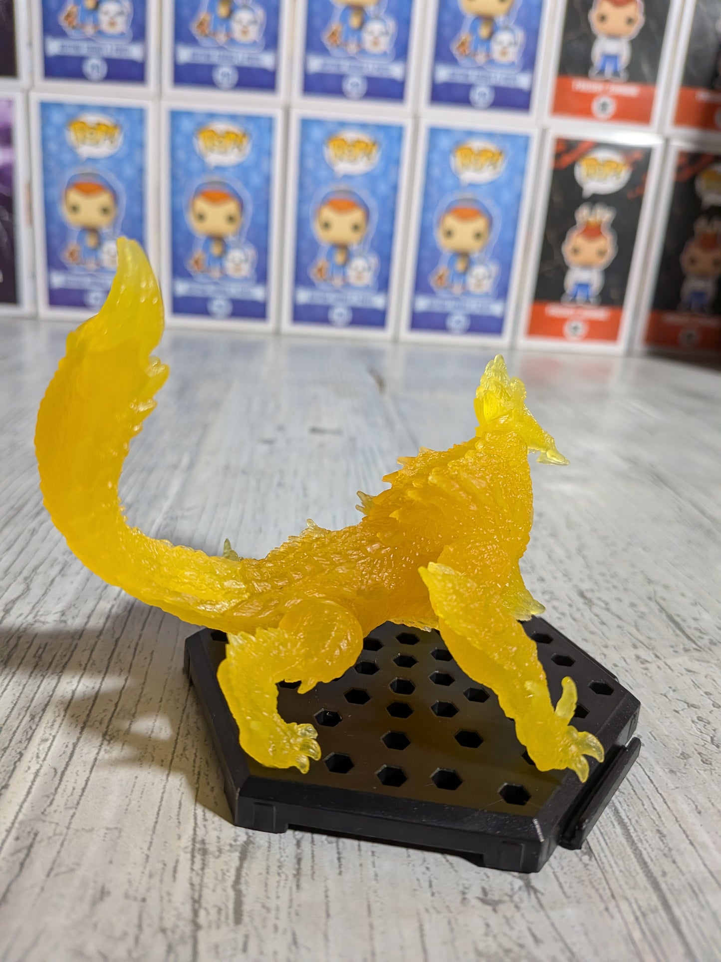 Capcom Figure Builder - CFB The Best Vol. 19-21 - Monster Hunter Rise - Apex Zinogre (Clear Version) - env. 10cm