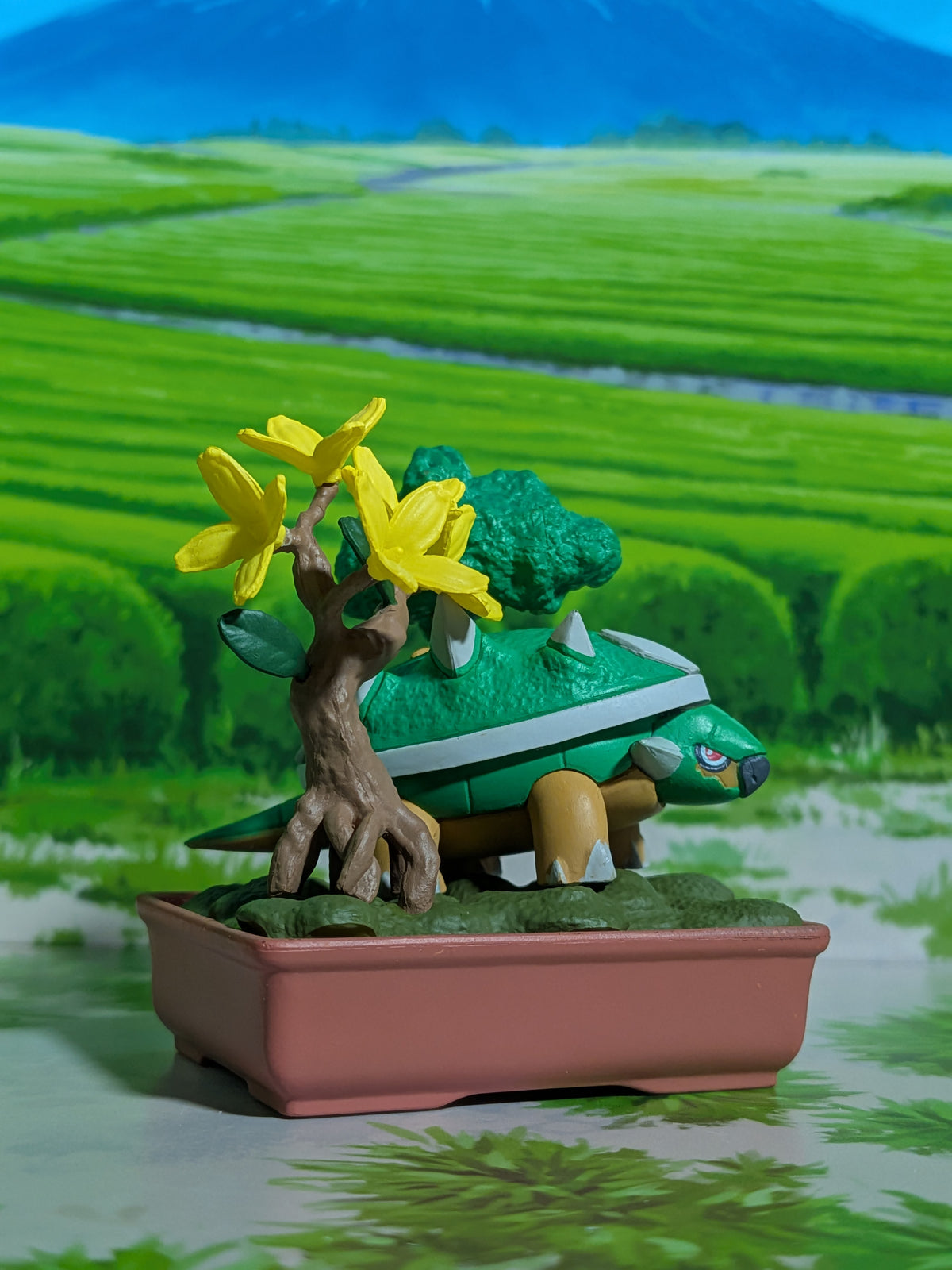 Re-Ment Pokémon - Torterra / Dodaitose - Pocket Bonsai 3