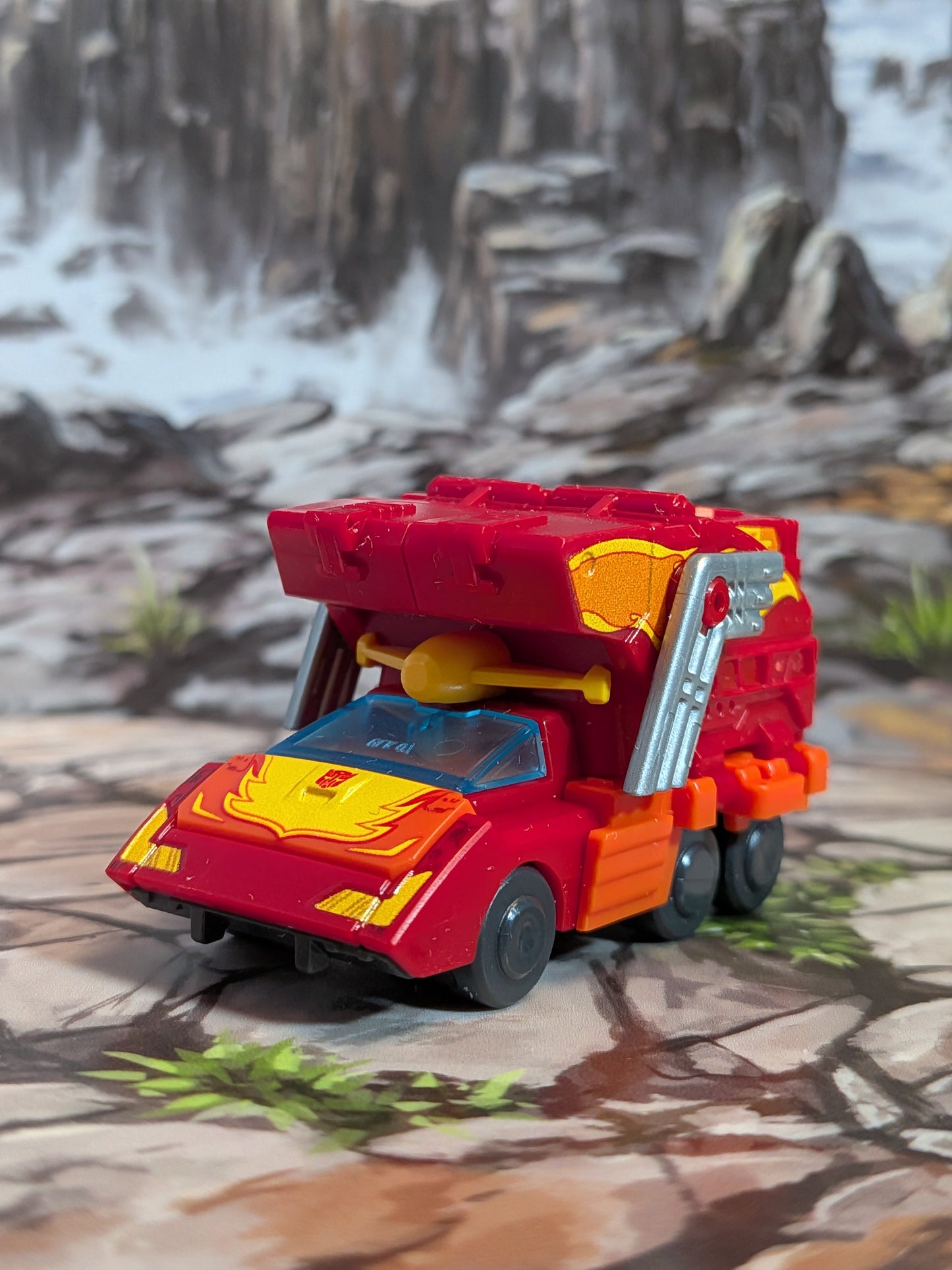 Blokees - Transformers Defender Version 04 - Rodimus Prime Vehicle (~4-6cm)