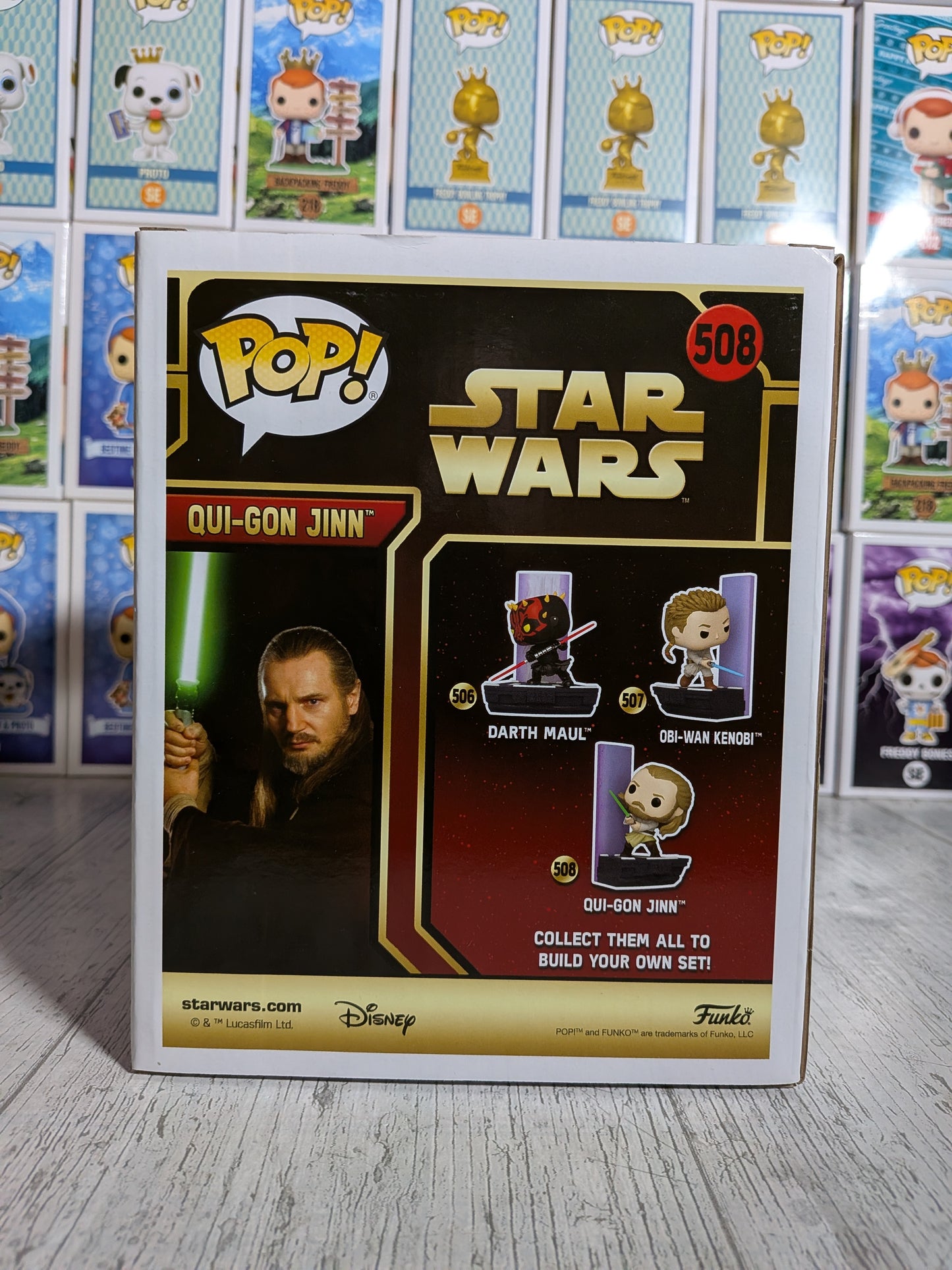 Funko Pop Star Wars Duel of the Fates #508 - Qui-Gon Jinn (AE)
