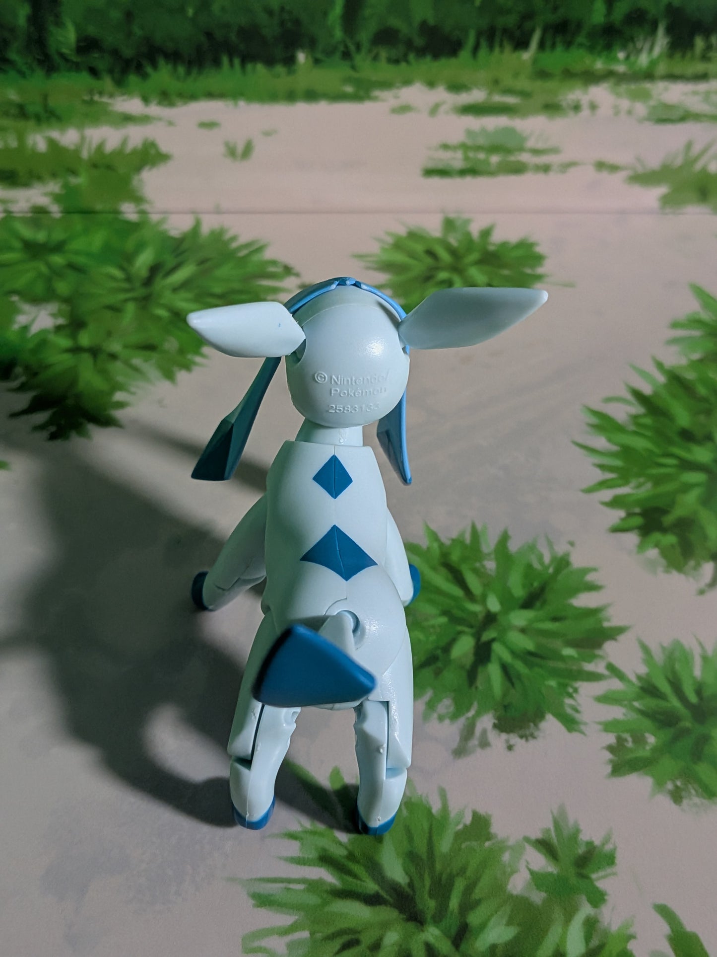 SHODO Pokémon 7 - Givrali | Glaceon (Figurine articulée + Accessoires)