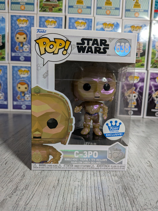 Funko pop Star Wars Disney 100 #638 - C-3PO (Facet)