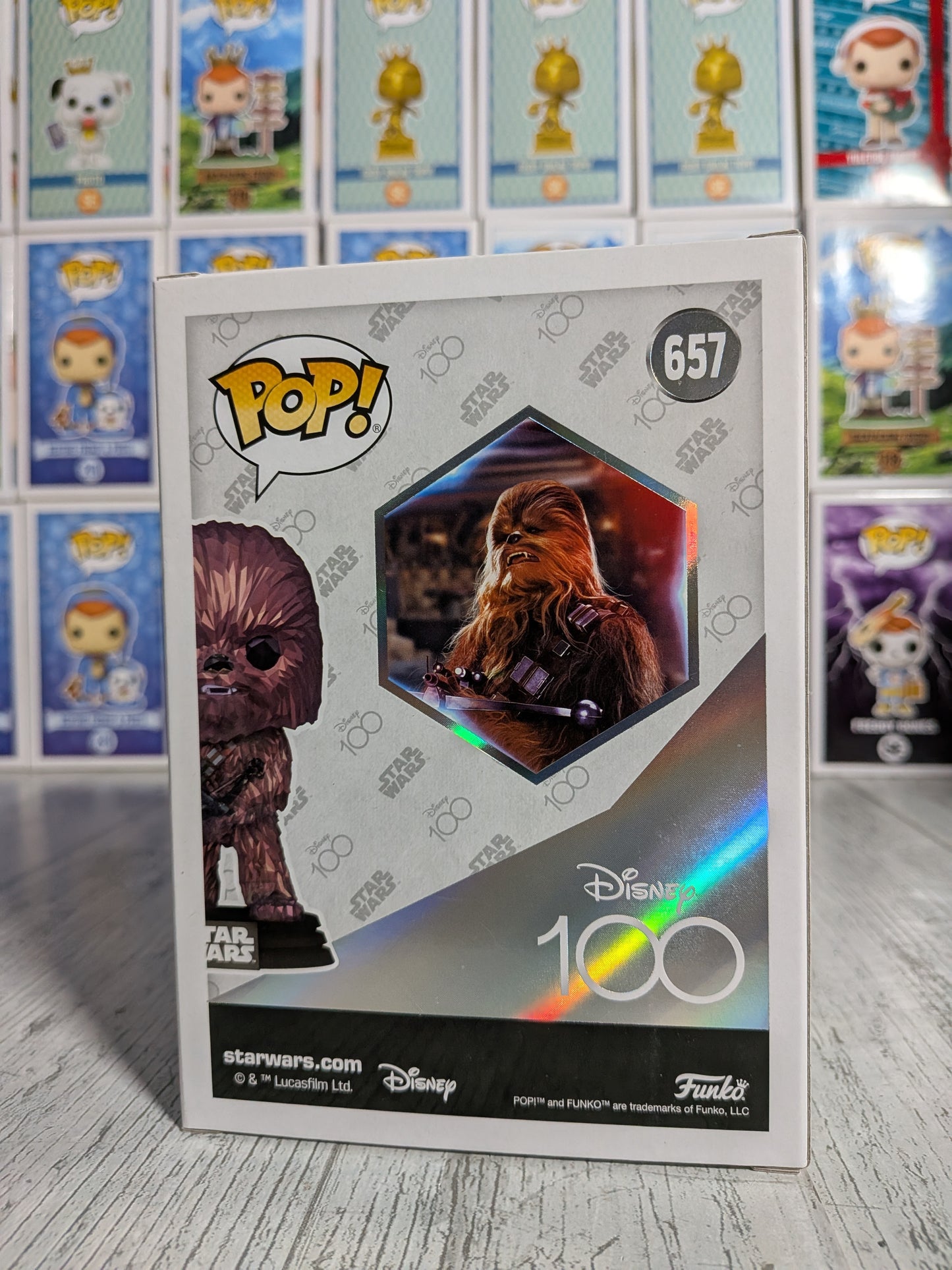Funko Pop Star Wars Disney 100 #657 - Chewbacca (Facet)