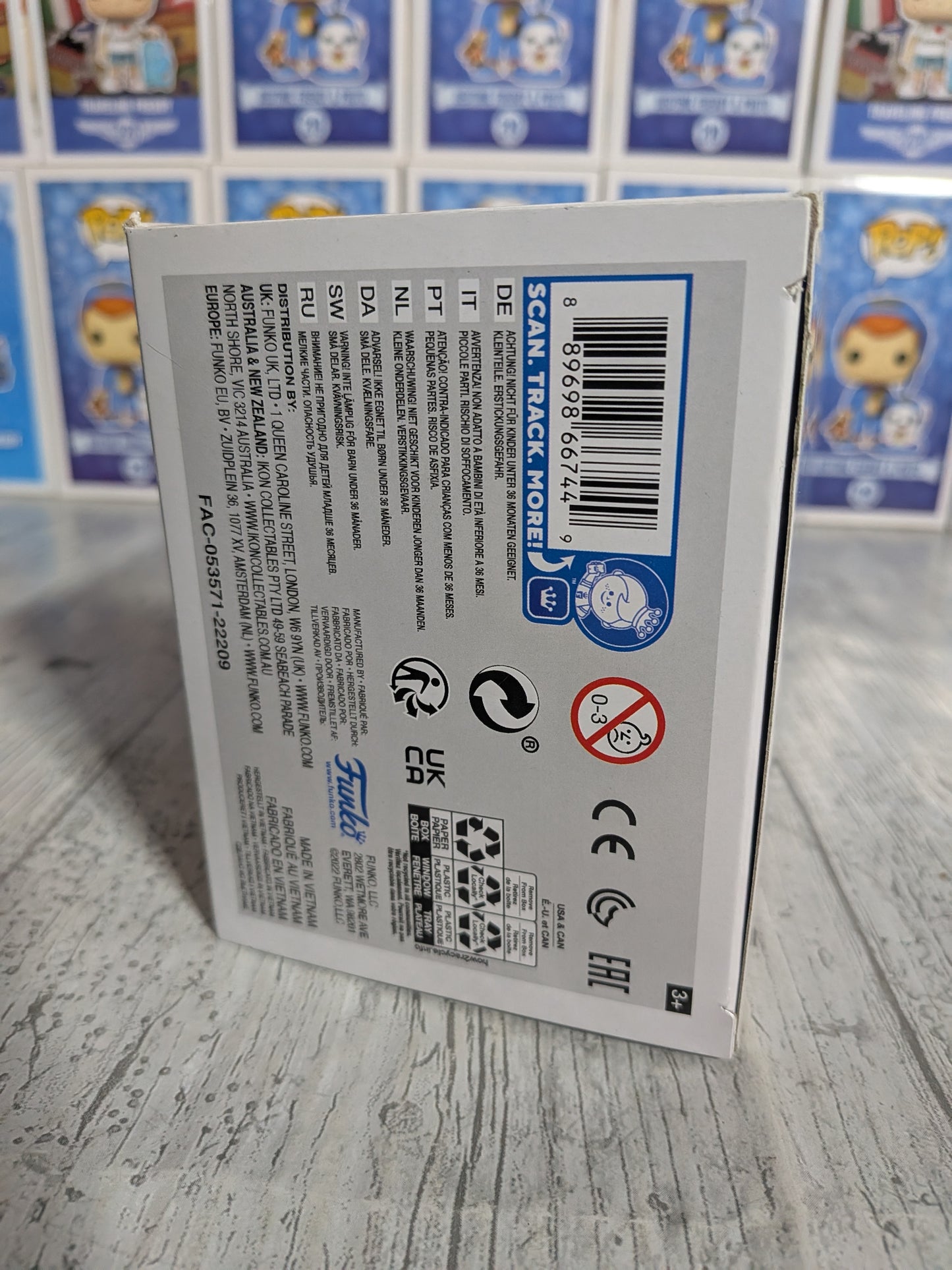 Funko Pop Disney #351 - Bambi (Funko x Loungefly/3000 Stück/Beflockt/Beschädigte Box)