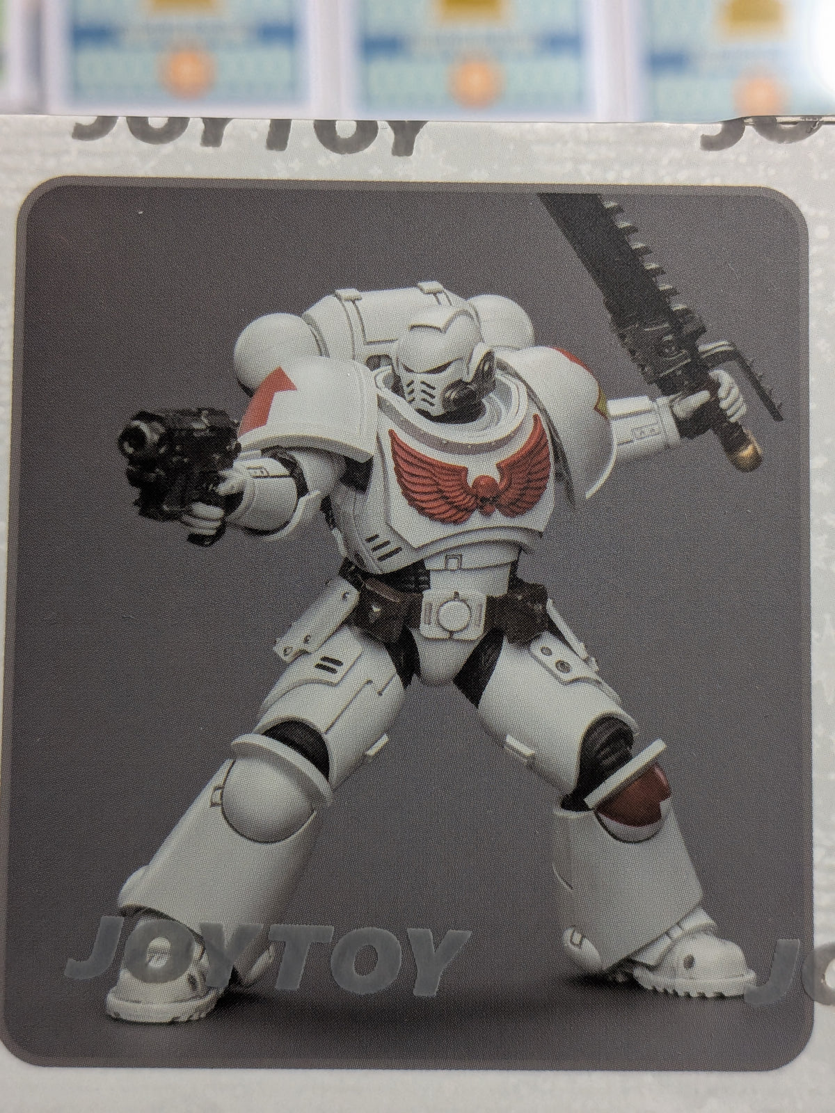 JoyToy Warhammer 40k - Space Marines White Scars Intercessor (12.3cm)
