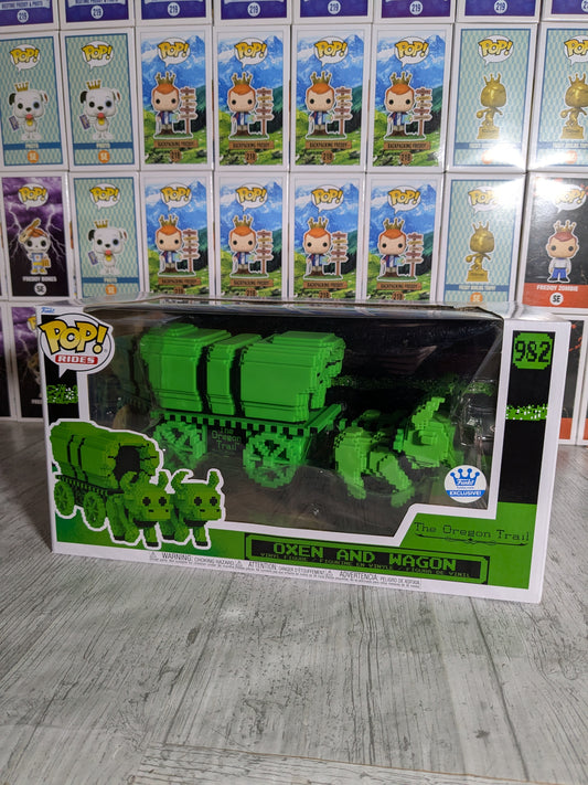 Funko pop 982 : Oxen and wagon