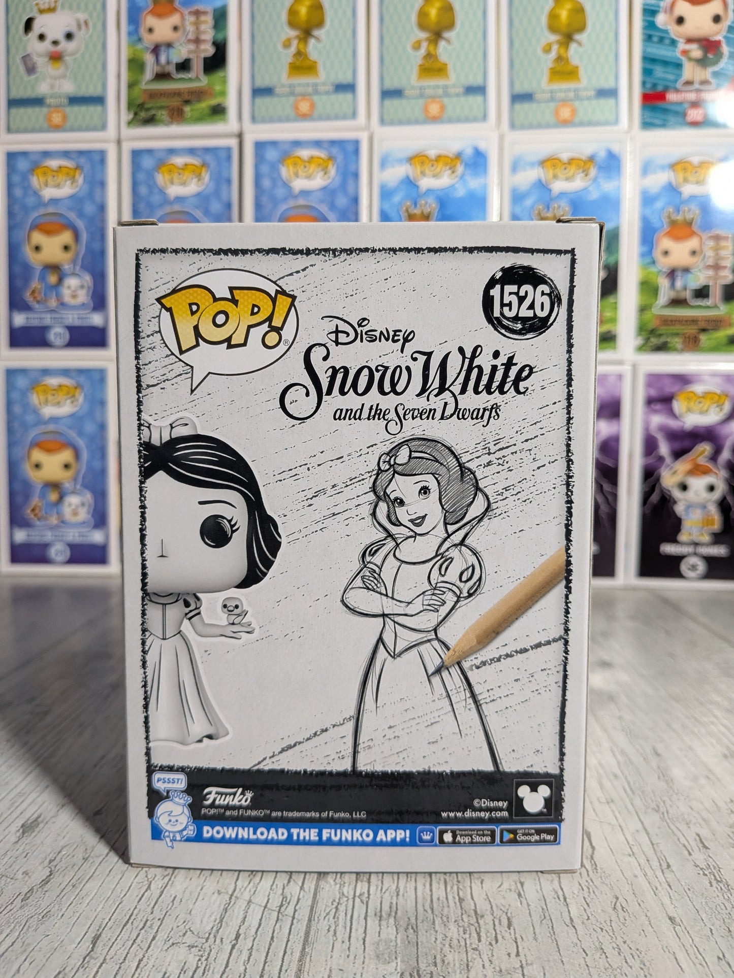 Funko pop Disney #1526 - Biancaneve (Disegnata)