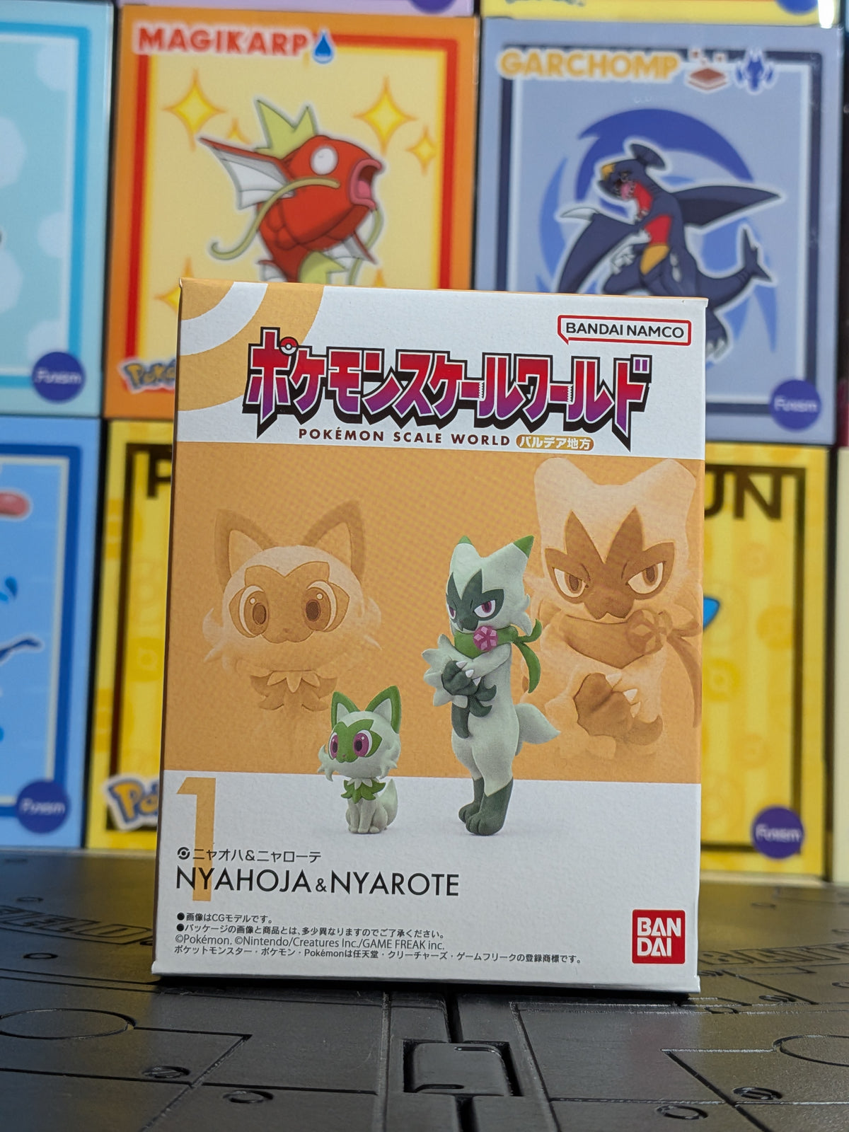 Pokémon Scale World Paldea - Poussacha & Matourgeon | Sprigatito & Floragato (Neuf)