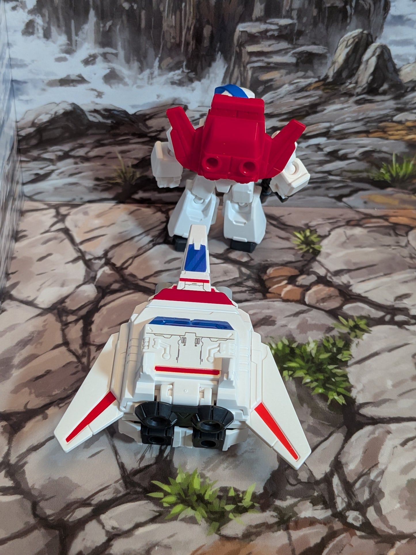 Blokees - Transformers Defender Version 05 - Jetfire (Lot Robot + Mode Véhicule) (~4-6cm)