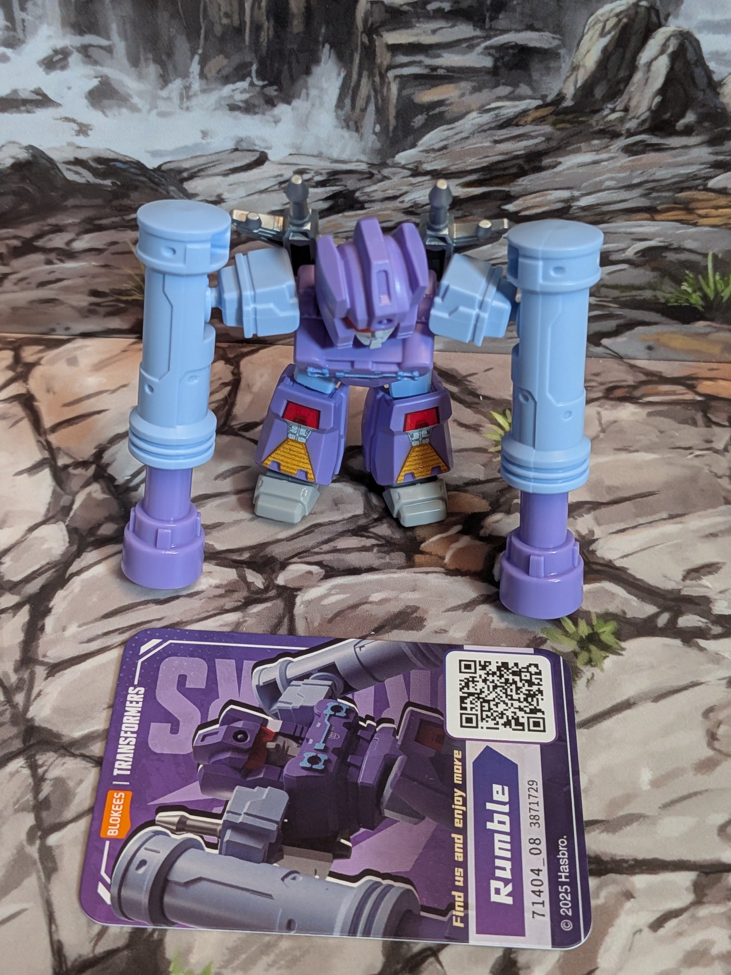 Blokees - Transformers Defender Version 04 - Rumble (~4-6cm)