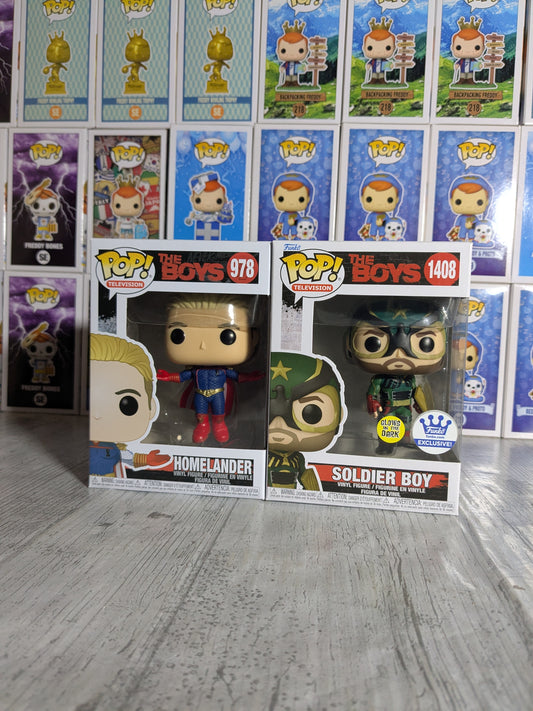 Funko pop The Boys - Homelander & Soldier Boy (Bundle)