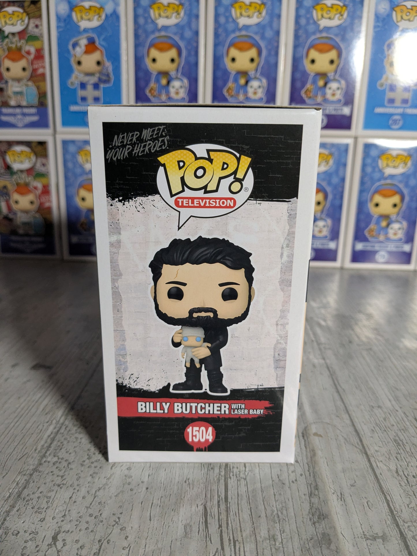 Funko pop The Boys #1504 - Billy Butcher with Laser Baby (NMG)