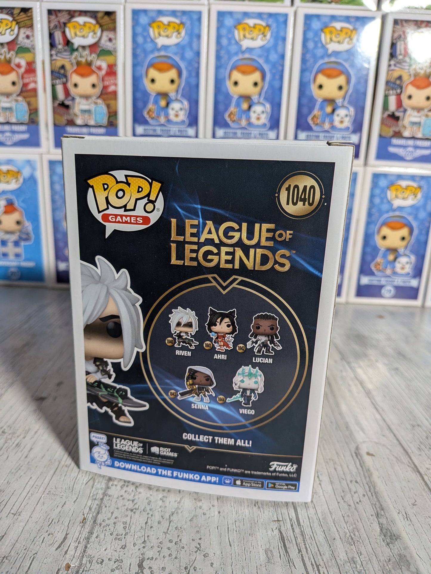 Funko Pop League of Legends #1040 - Riven (Geöffnete/Beschädigte Verpackung)