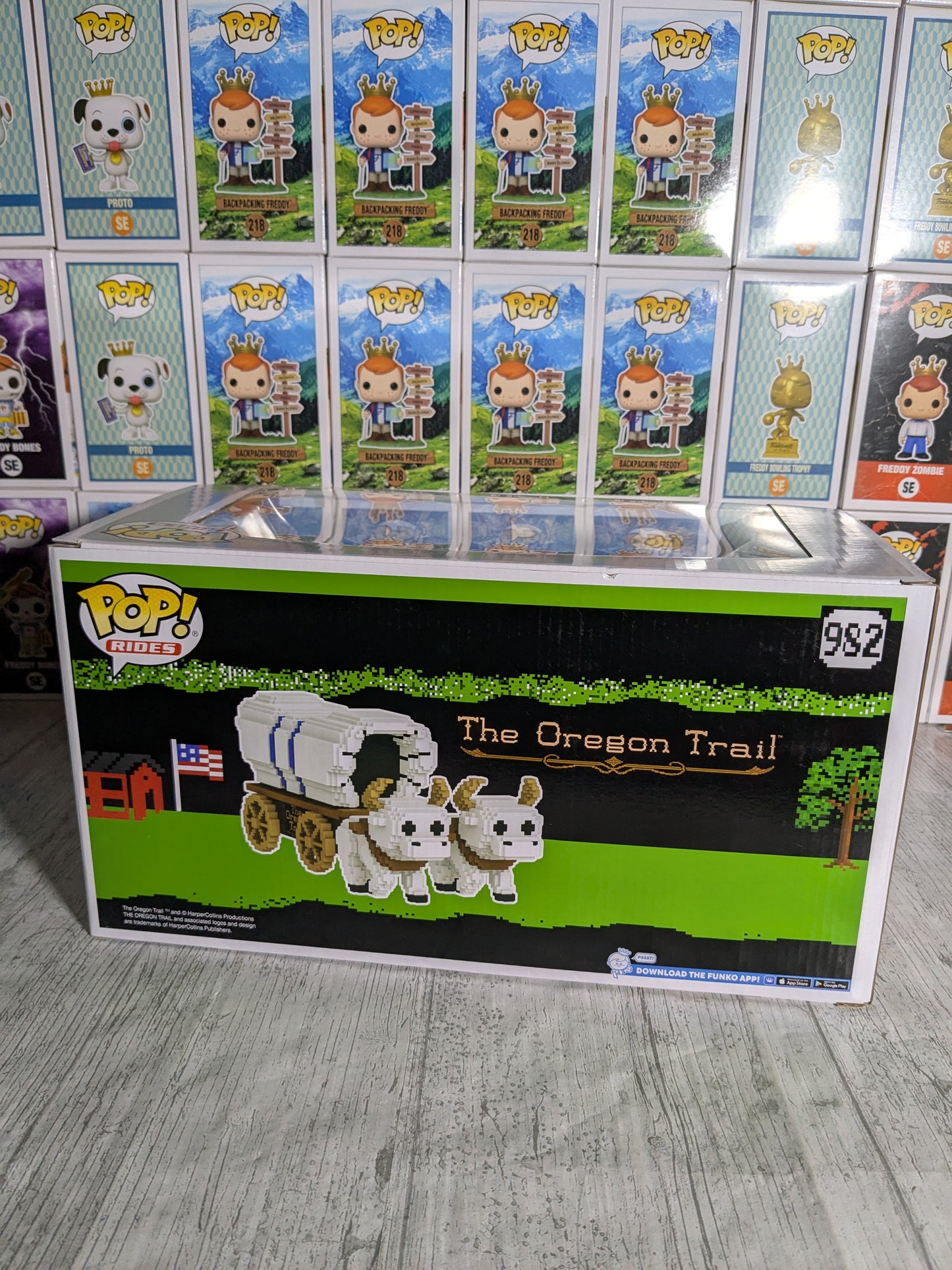 Funko pop 982 : Oxen and wagon