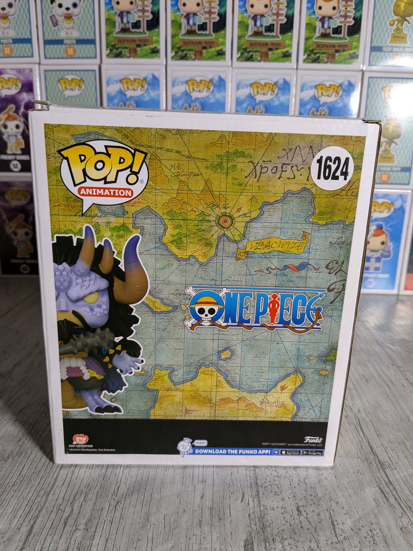 Funko pop 1624 : Hybrid Kaido (Damaged Box)