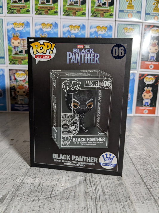 Funko pop 06 - Black Panther Die-Cast