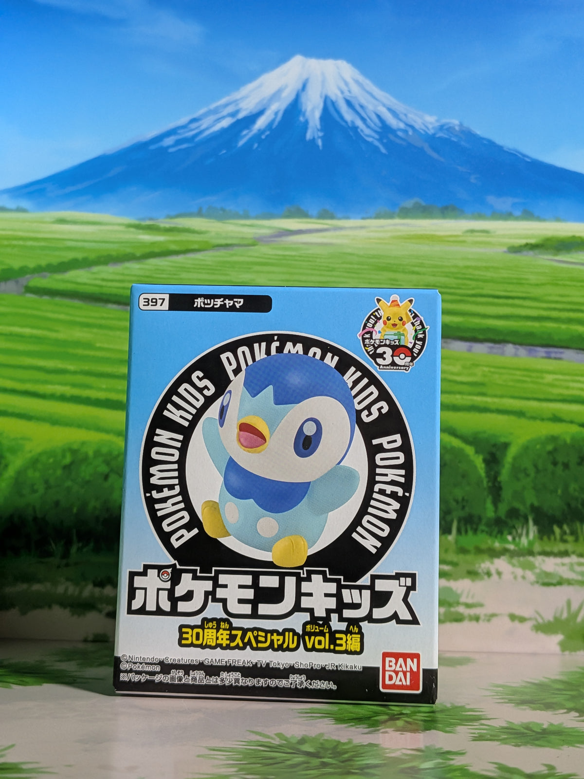 Shokugan: Pokémon Kids Mini Figure & Gum - 30th Anniversary Special Vol.3 - Tiplouf (N°397)