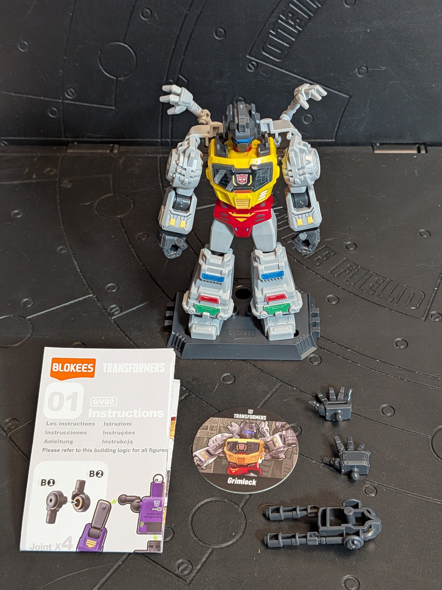 Blokees - Transformers Galaxy Version 02 - Grimlock (Robot Mode) (~10-12cm)