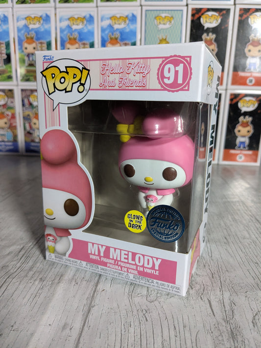 Funko pop 91 : My Melody (Glow)