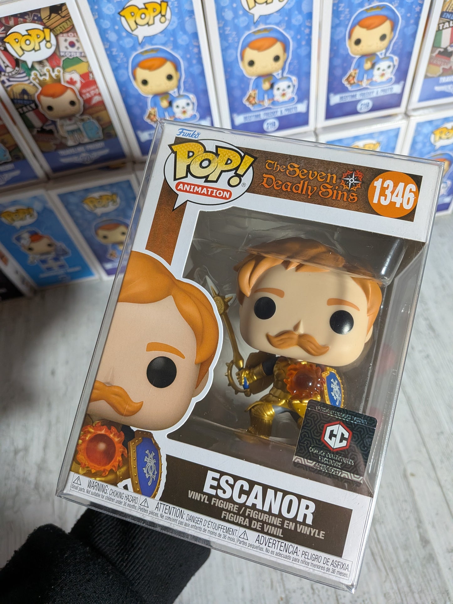 Funko Pop The Seven Deadly Sins #1346 – Escanor (CCE)