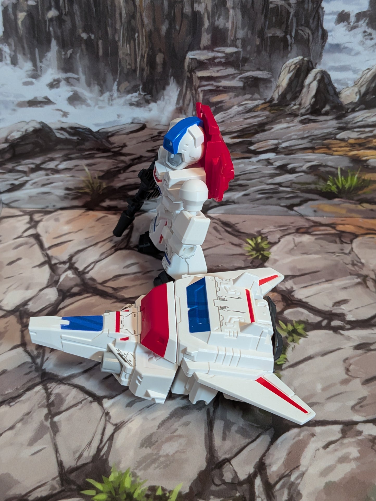 Blokees - Transformers Defender Version 05 - Jetfire (Lot Robot + Mode Véhicule) (~4-6cm)