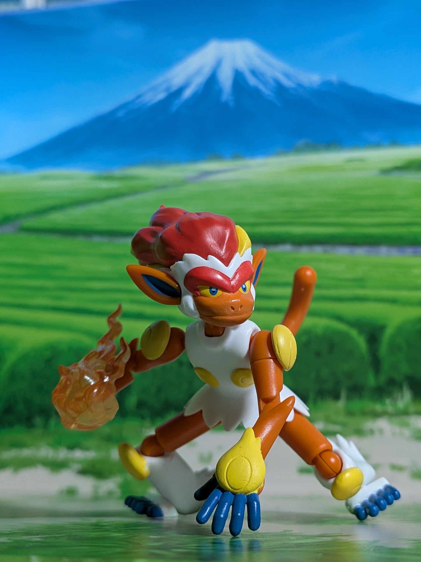 SHODO Pokémon 6 - Simiabraz | Infernape (Figurine + Accessoire)