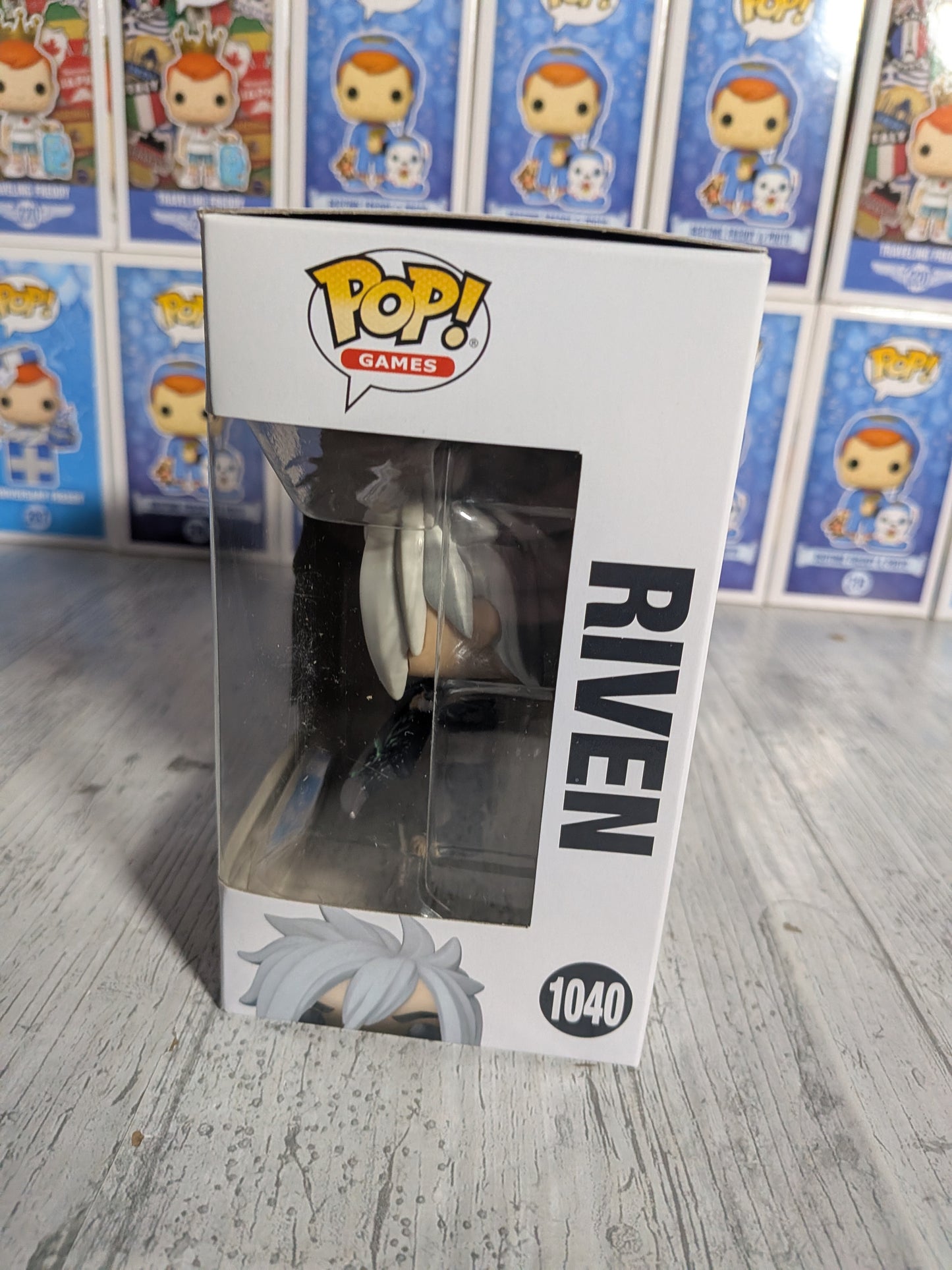 Funko Pop League of Legends #1040 - Riven (Geöffnete/Beschädigte Verpackung)