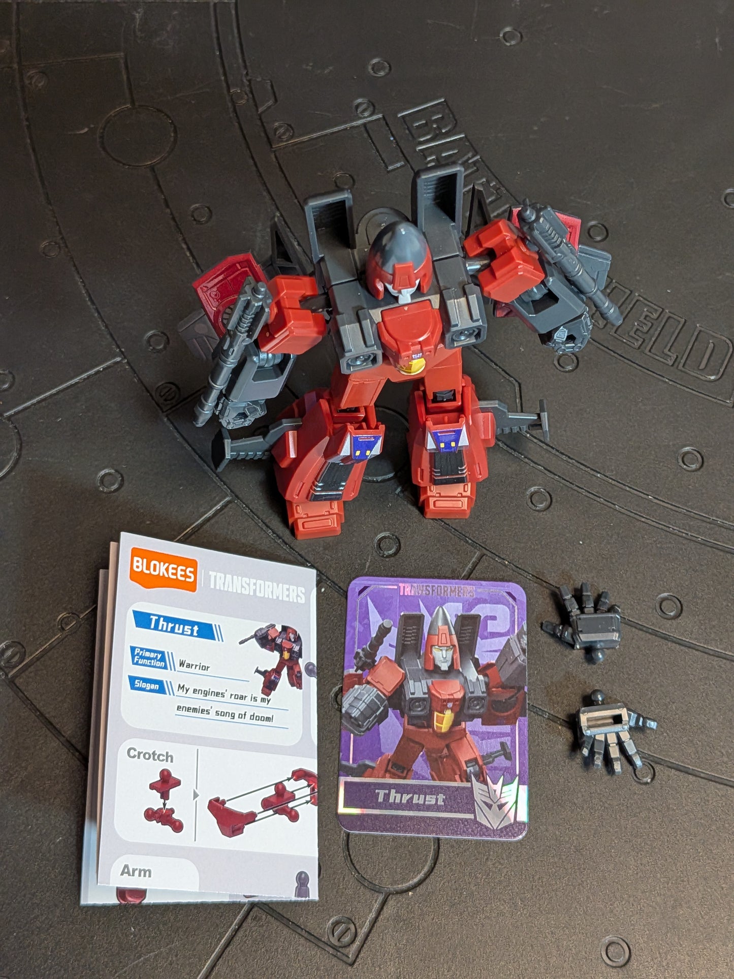 Blokees - Transformers Galaxy Version 09 - Thrust (~10-12cm)