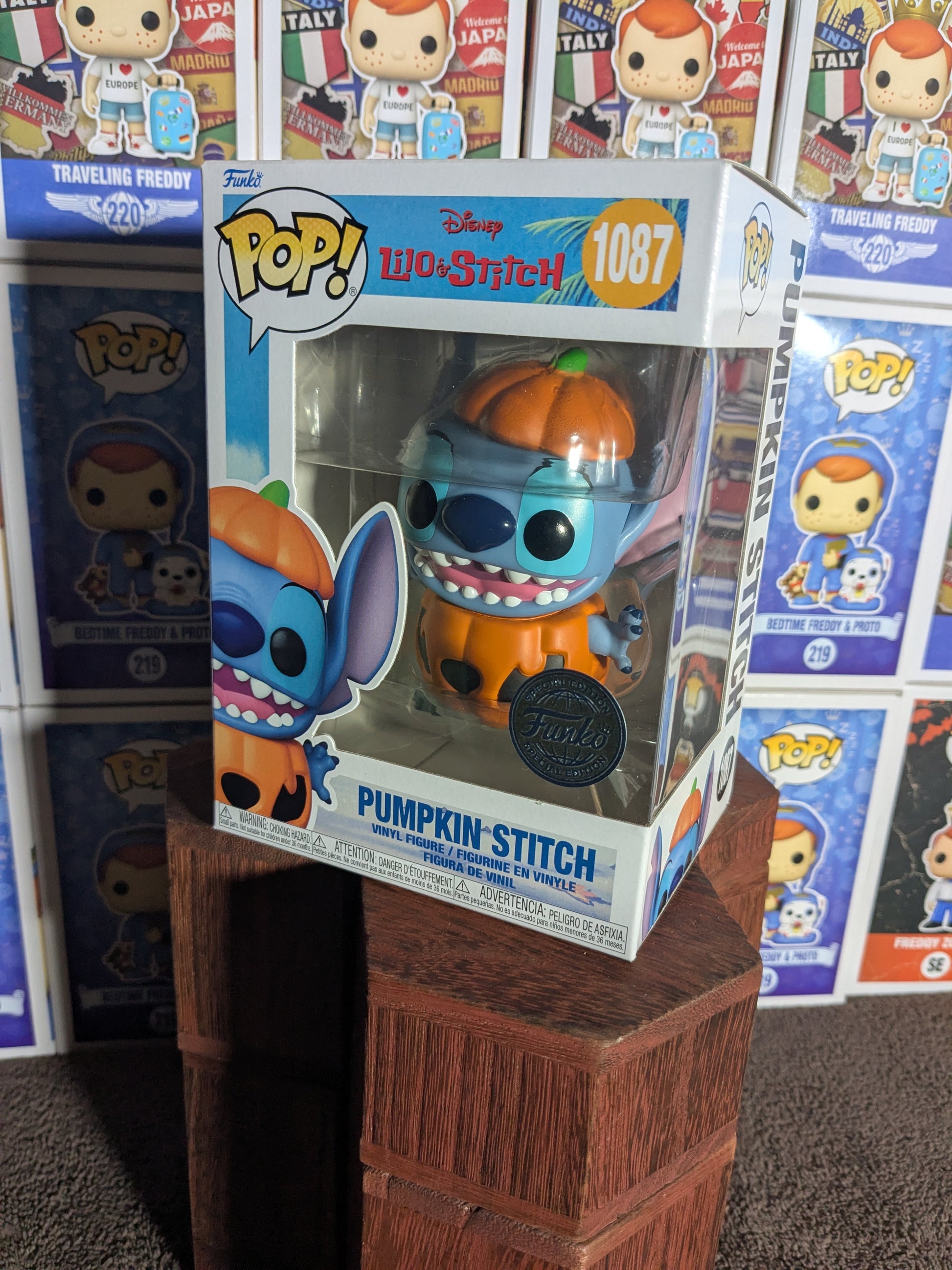 Funko pop 1087 : Pumpkin Stitch - CapyToys
