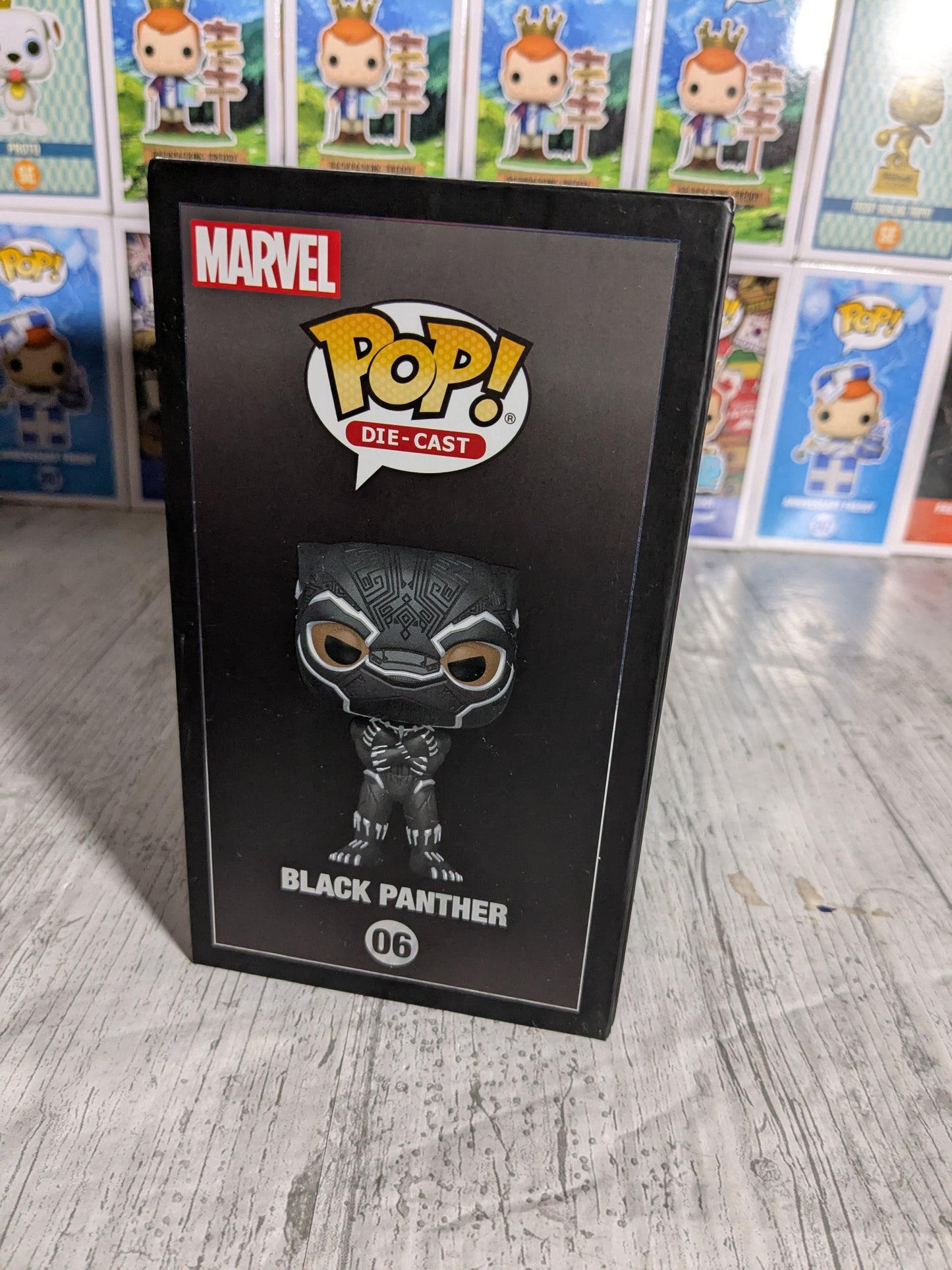 Funko pop 06 - Black Panther Die-Cast