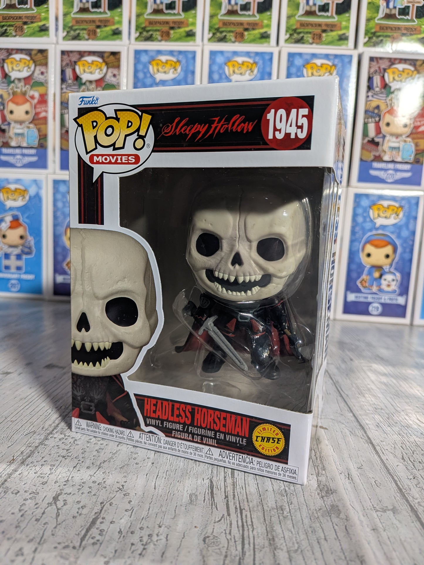 Funko pop Sleepy Hollow #1945 - Headless Horseman (Chase)