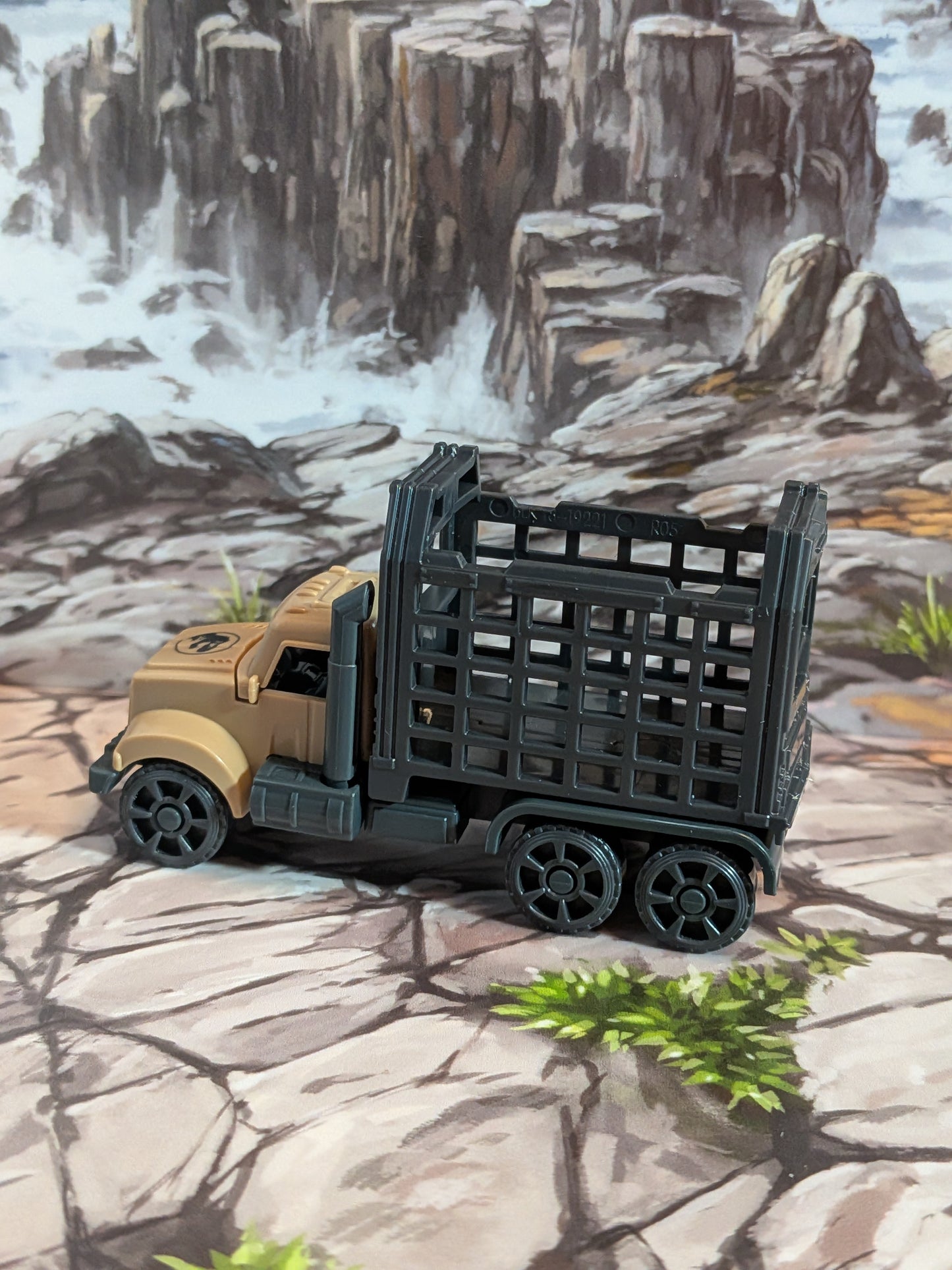 Blokees - Jurassic World Terraventure Ts01 - Heavy-Duty Transporter (~9cm)