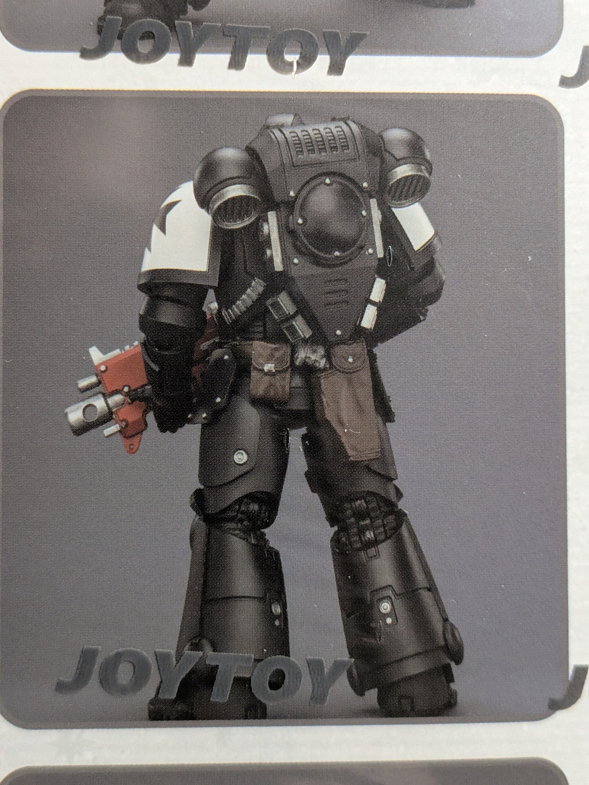 JoyToy Warhammer 40k - Space Marines Black Templars Intercessor (12.3cm)