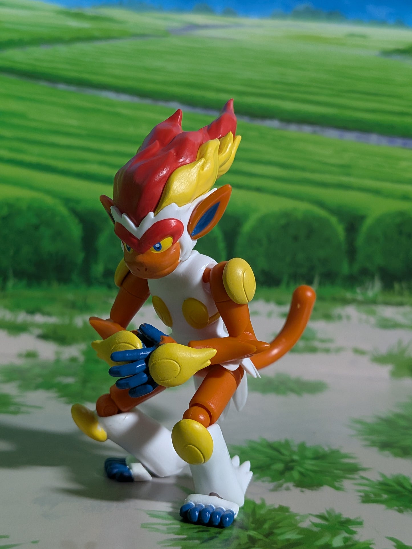 SHODO Pokémon 6 - Simiabraz | Infernape (Figurine + Accessoire)
