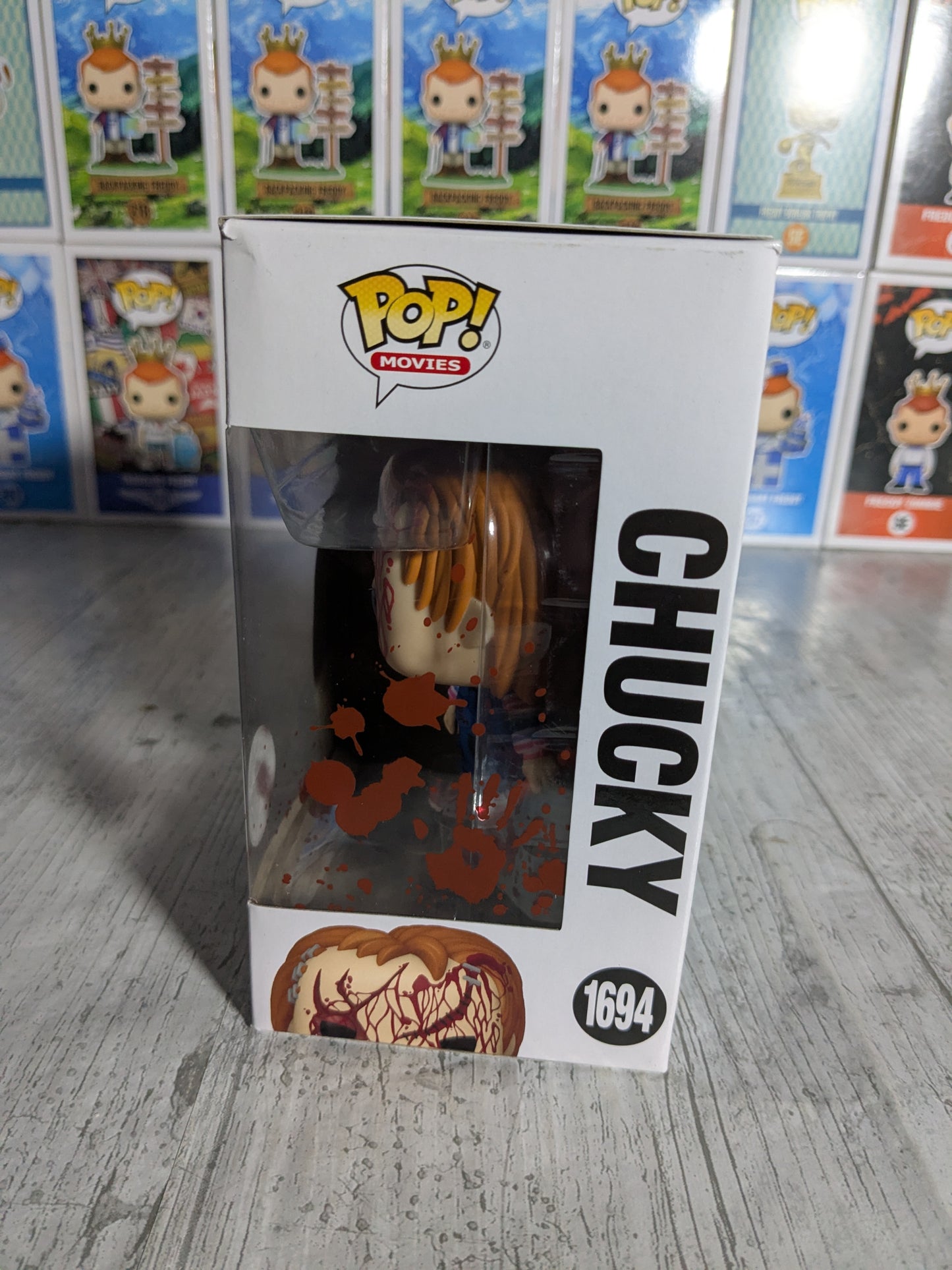 Funko pop 1694 : Chucky (Bloody)