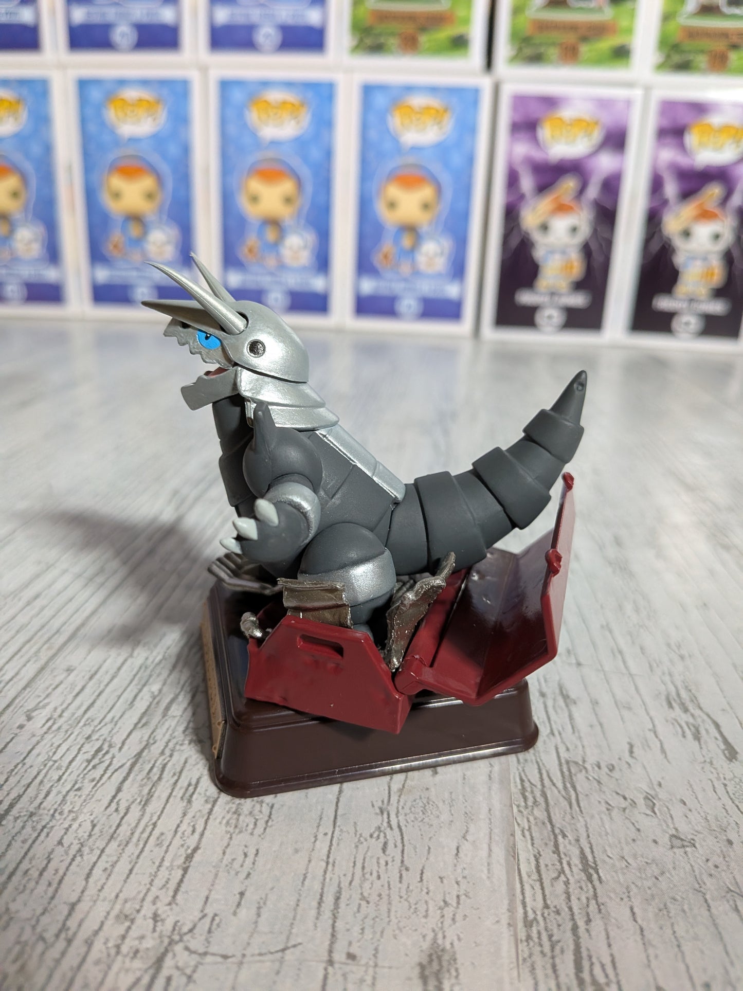 Re-Ment Pokémon Vintage Collection Steel Type - Galeking | Aggron | Bossgodora (~10cm)