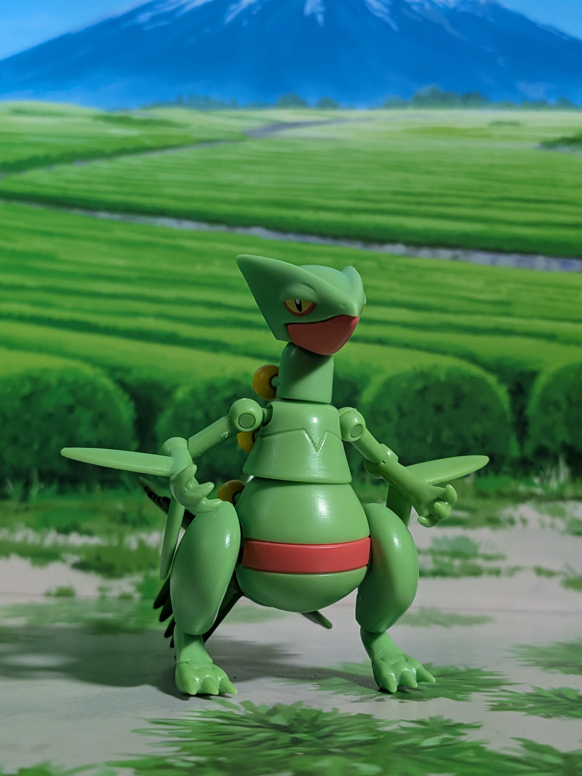 SHODO Pokémon 5 - Jungko | Sceptile (Figurine + Accessoire)