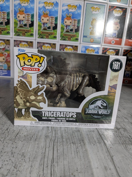 Funko pop 1681 : Triceratops (Fossil)