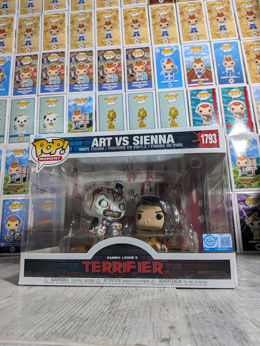 Funko Pop! Moment Terrifier 2 #1793 - Art vs Sienna (Special Edition)