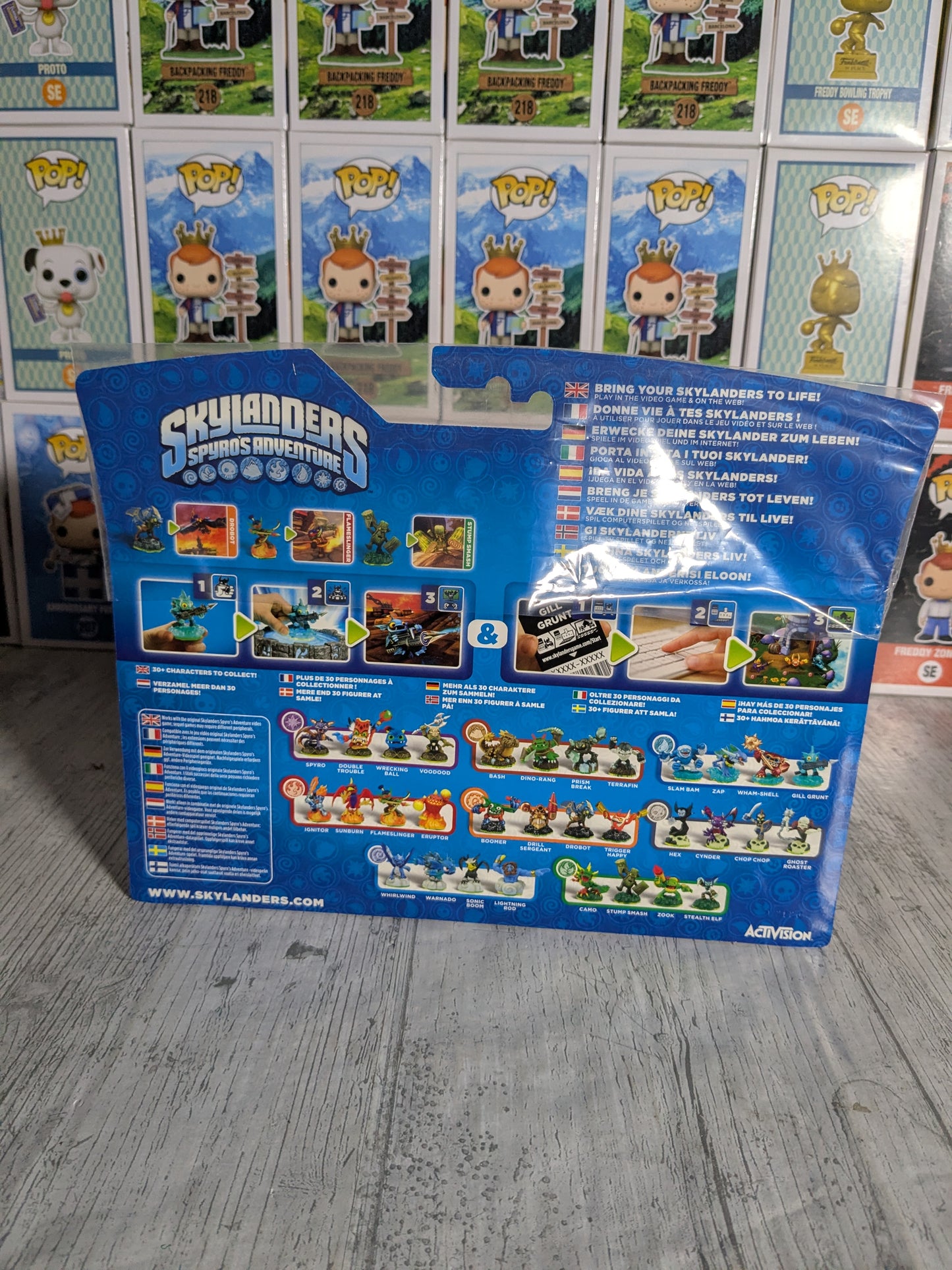 Skylanders : Drobot / Flameslinger / Stump Smash