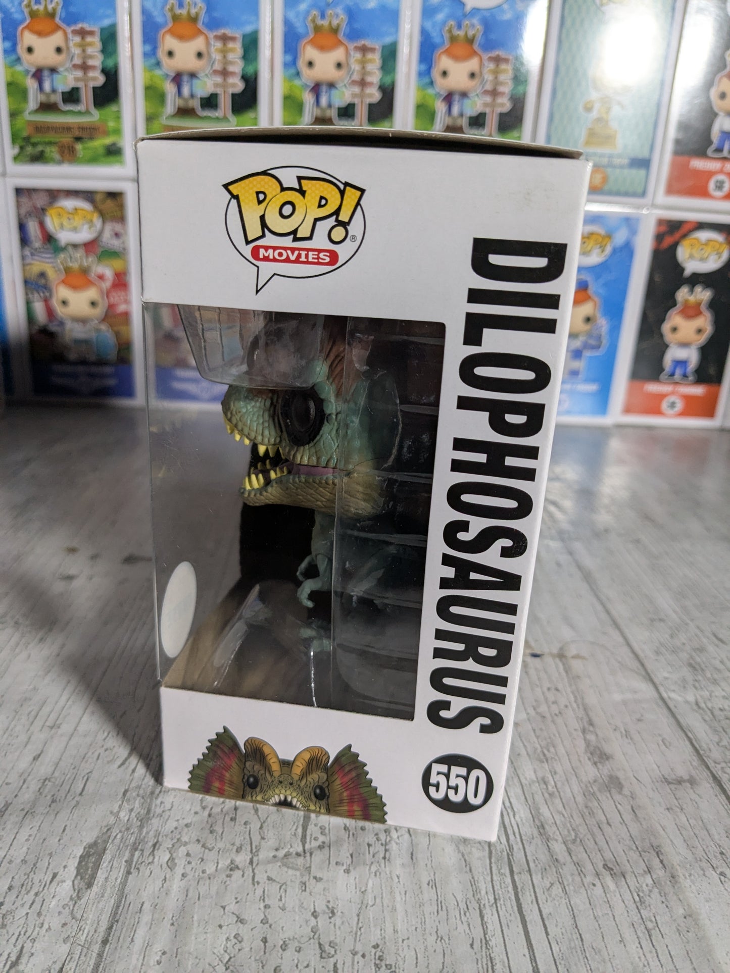 Funko pop 550 : Dilophosaurus (Chase)