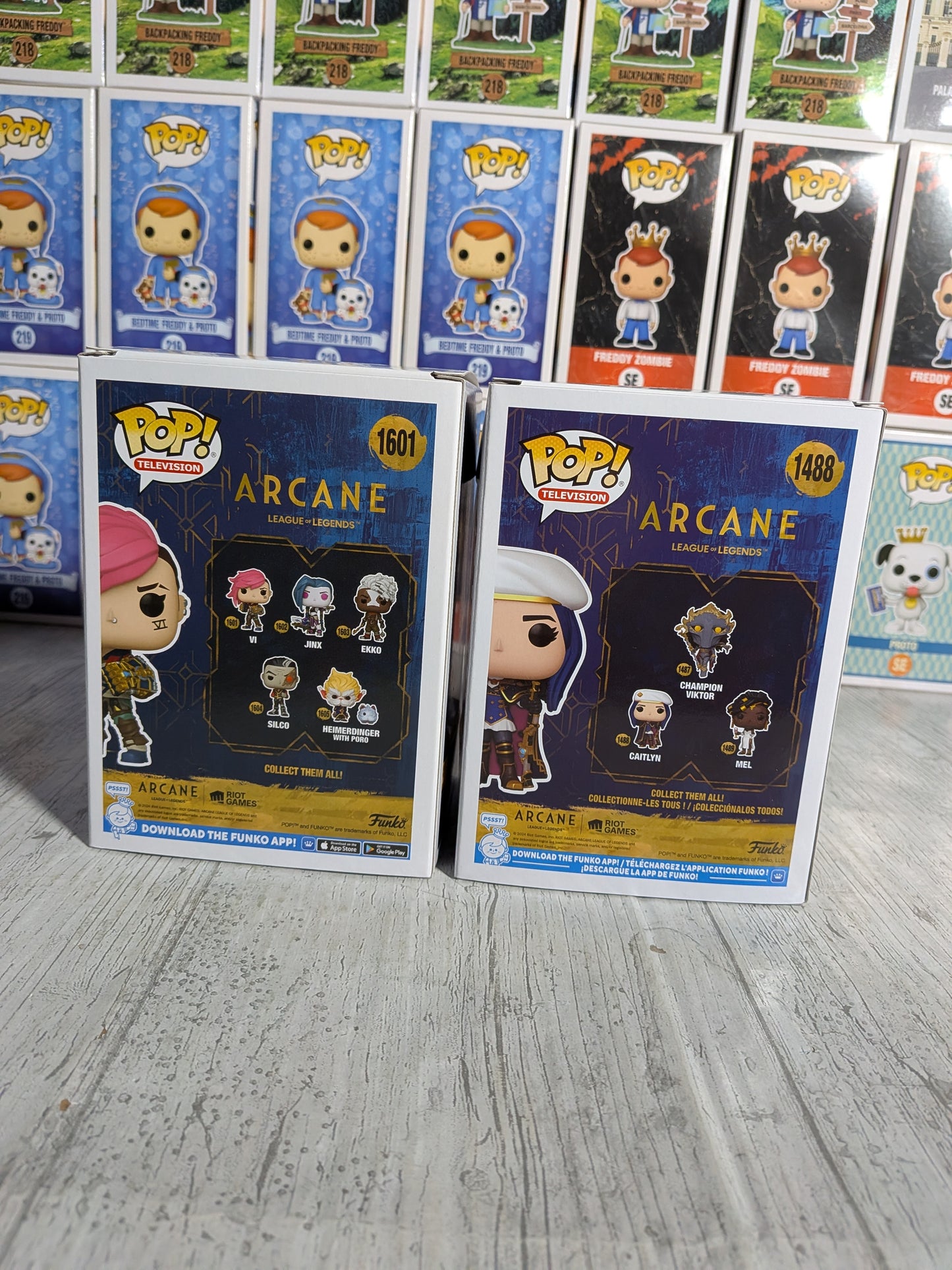 Funko Pop Arcane - Vi & Caitlyn (Bundle)