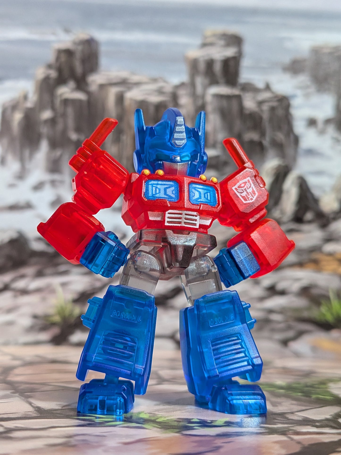 Blokees - Transformers Defender Version 05 - Brilliant-Optimus Prime (~4-6cm)