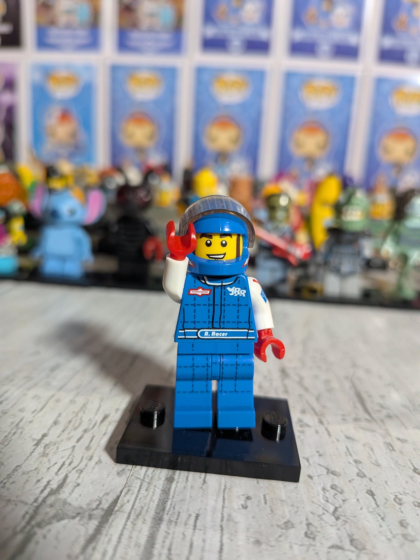 LEGO Minifiguren - Rennfahrer