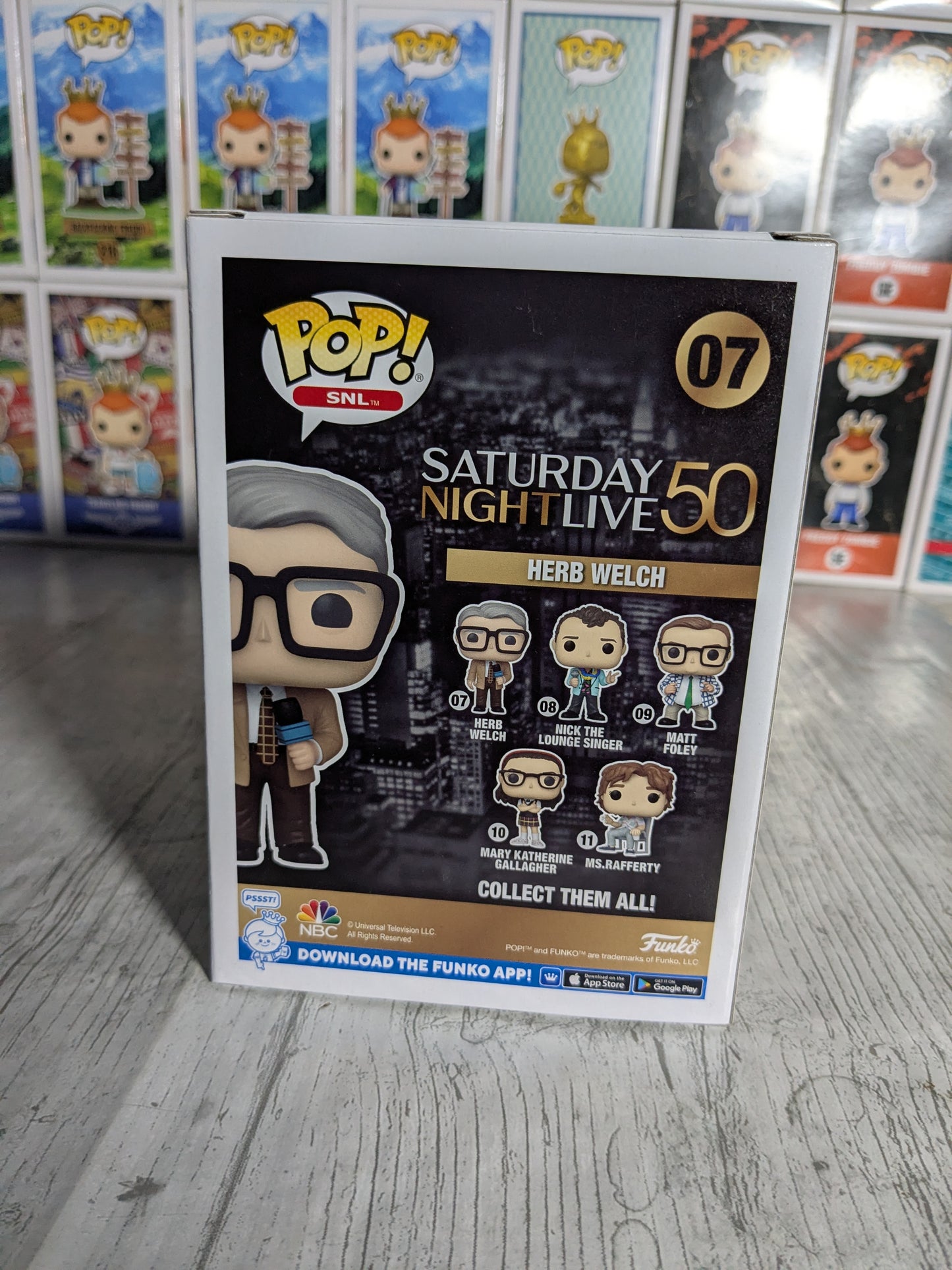 Funko pop 07 : Herb Welch